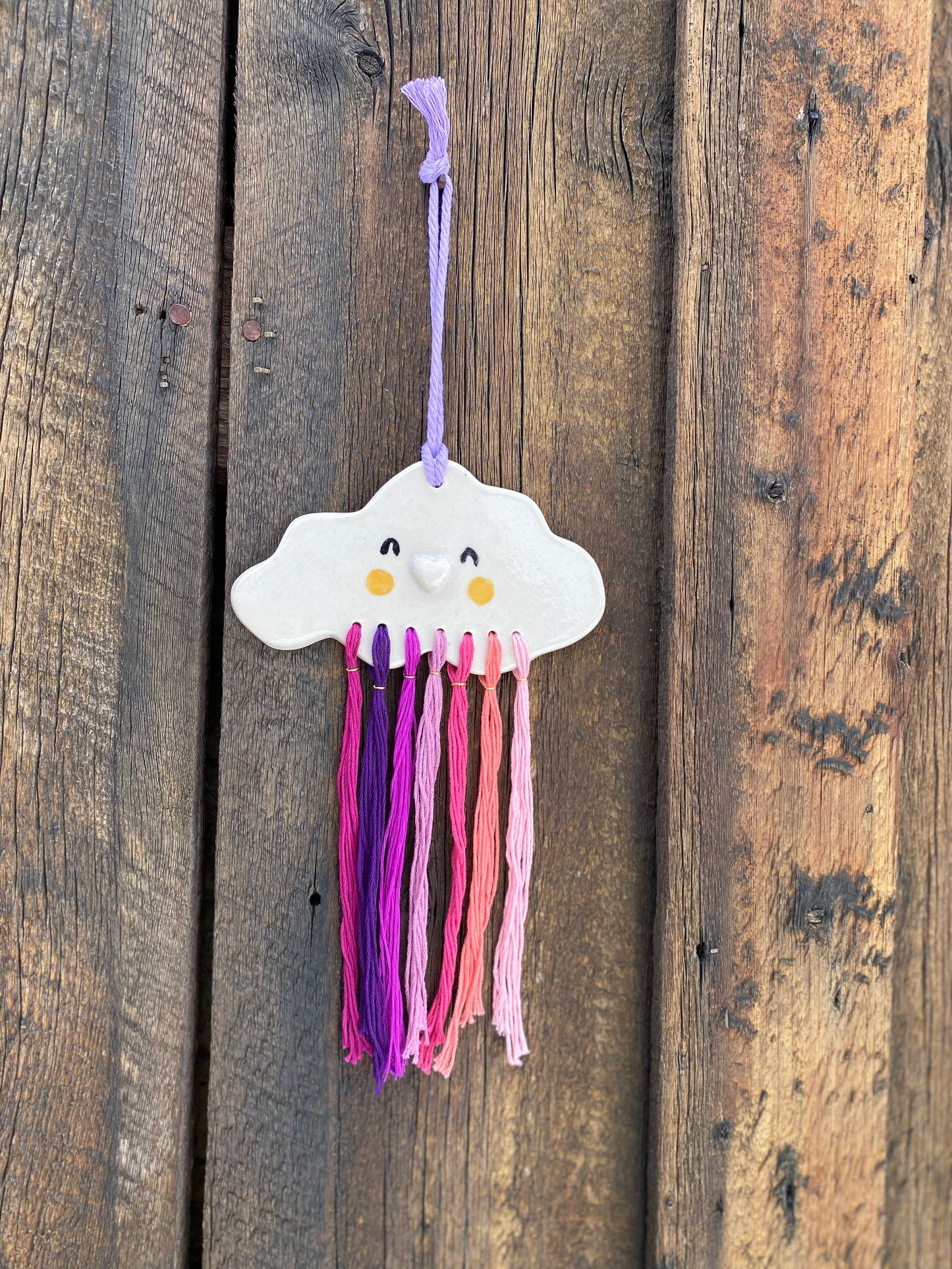 Hearted Cloud - True Rainbow Wall Hanging
