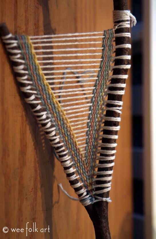 ArtScape Branch Weaving with Recycled Fabric - Art Spot