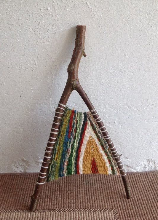 ArtScape Branch Weaving with Recycled Fabric - Art Spot