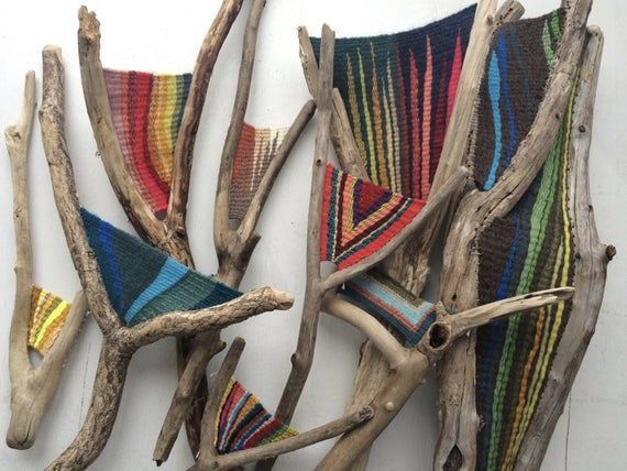 ArtScape Branch Weaving with Recycled Fabric - Art Spot
