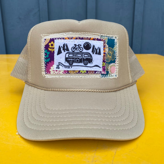 Beige Trucker Hat - Van Life - Combi