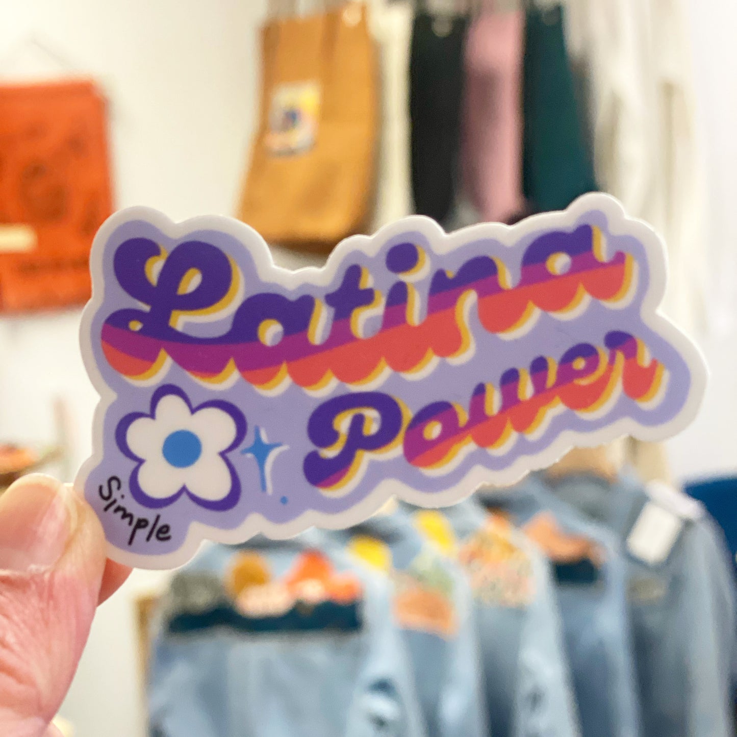 Latina Power Sticker