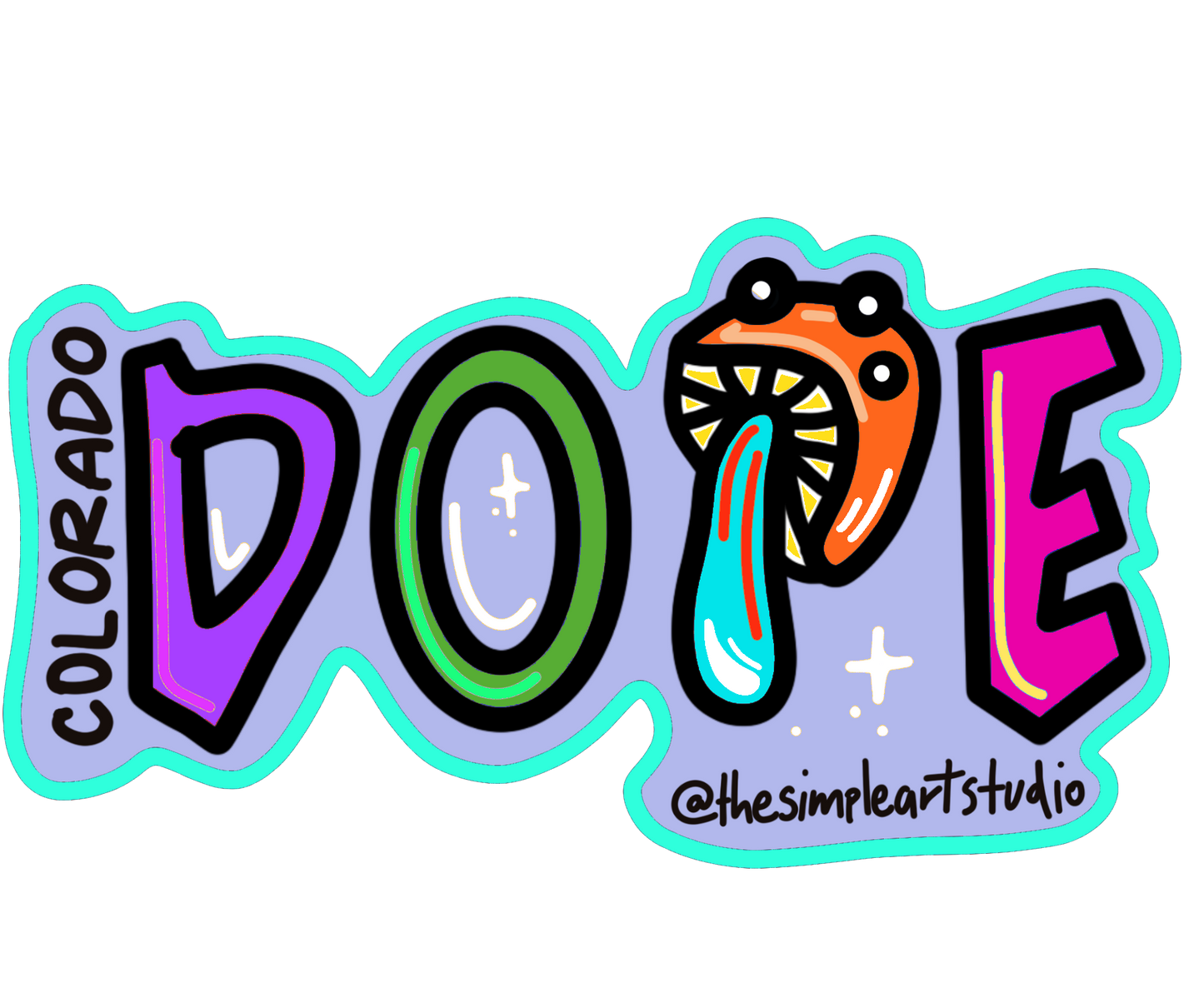 Colorado Dope Sticker