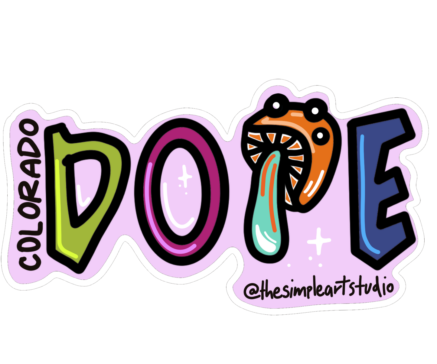 Colorado Dope Sticker