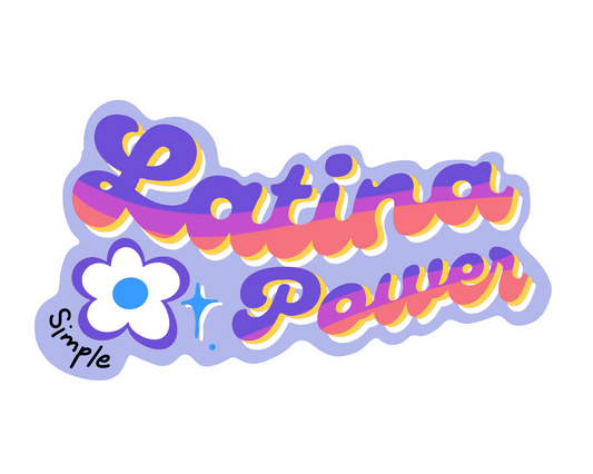 Latina Power Sticker