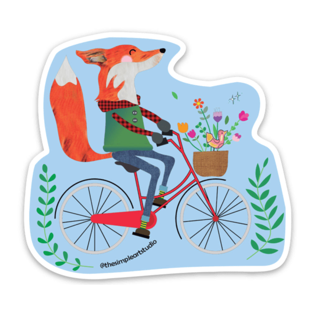 Fox Ride Sticker